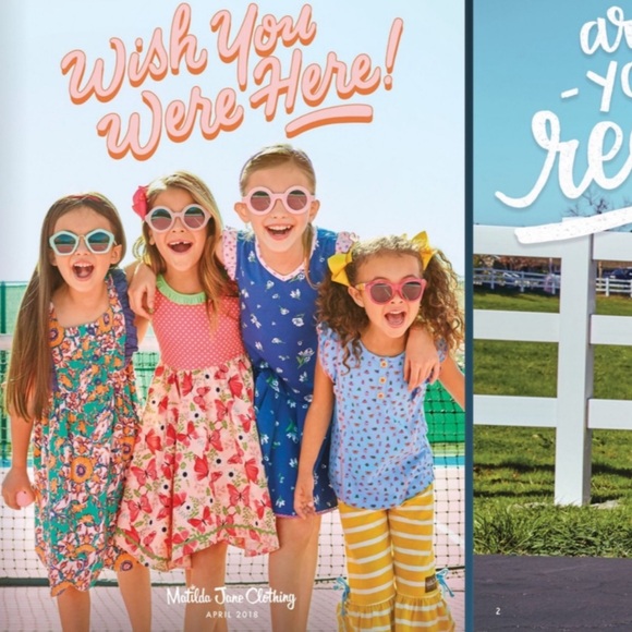 Matilda Jane Good to Go Dress- Butterfly Polka Dot Twirly - Picture 3 of 12